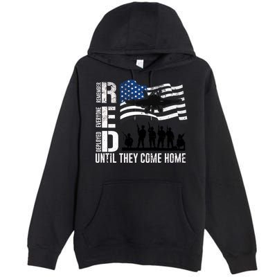 Red Friday Remember Everyone Deployed Until Come Premium Pullover Hoodie