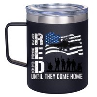 Red Friday Remember Everyone Deployed Until Come 12oz Stainless Steel Coffee Mug
