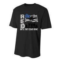 Red Friday Remember Everyone Deployed Until Come Youth Performance Sprint T-Shirt