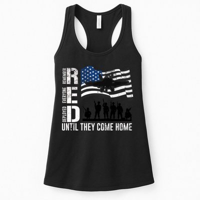 Red Friday Remember Everyone Deployed Until Come Womens Tank Top