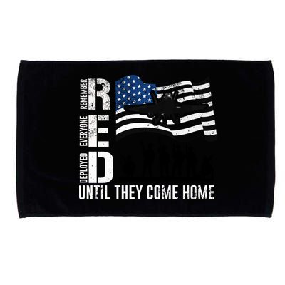Red Friday Remember Everyone Deployed Until Come Microfiber Hand Towel