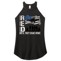 Red Friday Remember Everyone Deployed Until Come Women's Perfect Tri Rocker Tank