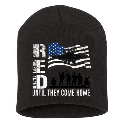 Red Friday Remember Everyone Deployed Until Come Short Acrylic Beanie