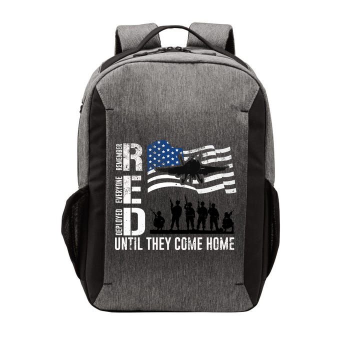 Red Friday Remember Everyone Deployed Until Come Vector Backpack