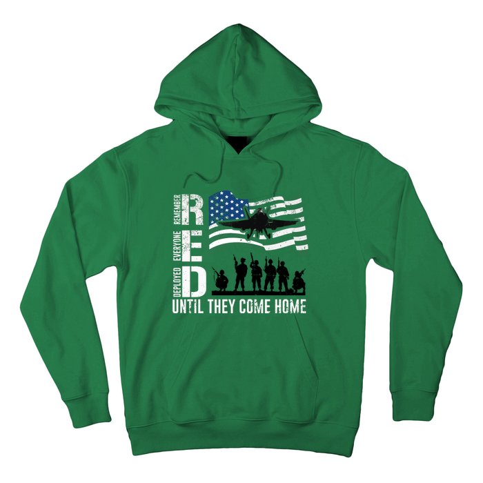 Red Friday Remember Everyone Deployed Until Come Hoodie