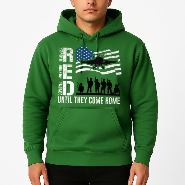 Red Friday Remember Everyone Deployed Until Come Hoodie