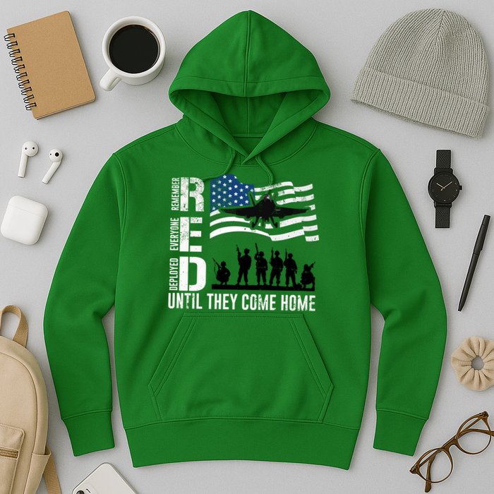 Red Friday Remember Everyone Deployed Until Come Hoodie
