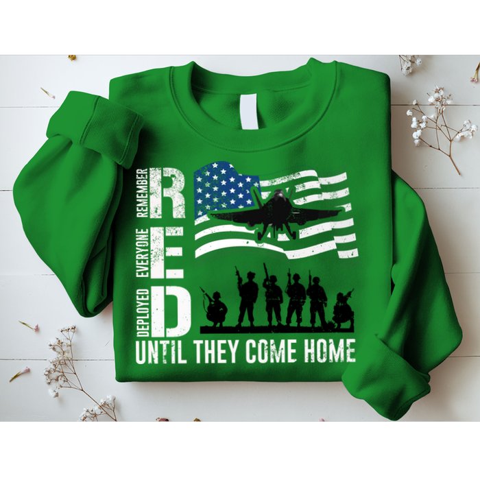 Red Friday Remember Everyone Deployed Until Come Sweatshirt