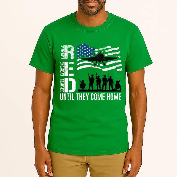 Red Friday Remember Everyone Deployed Until Come Tall T-Shirt