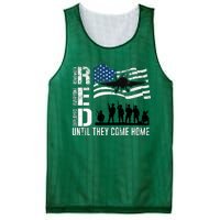 Red Friday Remember Everyone Deployed Until Come Mesh Reversible Basketball Jersey Tank