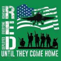 Red Friday Remember Everyone Deployed Until Come Magnet