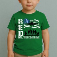 Red Friday Remember Everyone Deployed Until Come Toddler T-Shirt