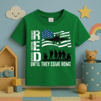 Red Friday Remember Everyone Deployed Until Come Toddler T-Shirt
