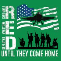 Red Friday Remember Everyone Deployed Until Come Women's V-Neck T-Shirt