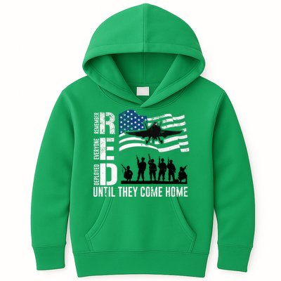 Red Friday Remember Everyone Deployed Until Come Kids Hoodie