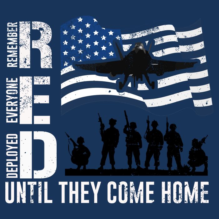 Red Friday Remember Everyone Deployed Until Come Infant Baby Jersey Bodysuit