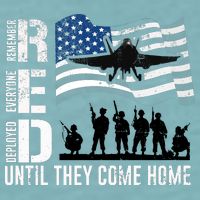 Red Friday Remember Everyone Deployed Until Come Sueded Cloud Jersey T-Shirt