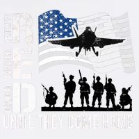 Red Friday Remember Everyone Deployed Until Come Garment-Dyed Sweatshirt