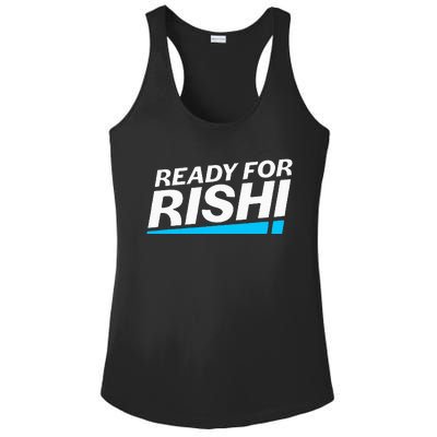 Ready For Rishi Sunak Prime Minister Uk Conservative Party Ladies PosiCharge Competitor Racerback Tank