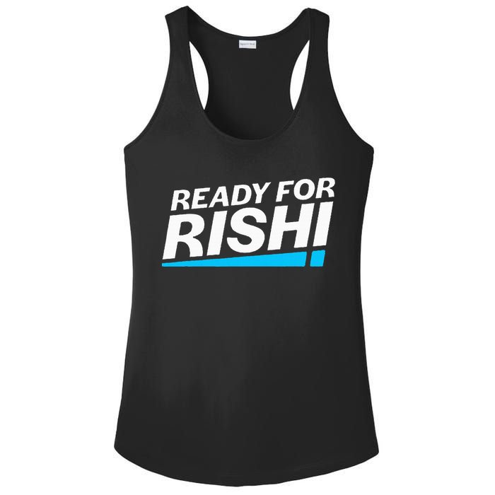 Ready For Rishi Sunak Prime Minister Uk Conservative Party Ladies PosiCharge Competitor Racerback Tank