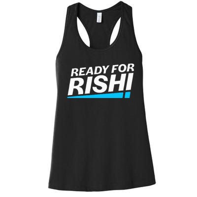 Ready For Rishi Sunak Prime Minister Uk Conservative Party Women's Racerback Tank