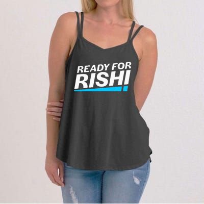 Ready For Rishi Sunak Prime Minister Uk Conservative Party Women's Strappy Tank