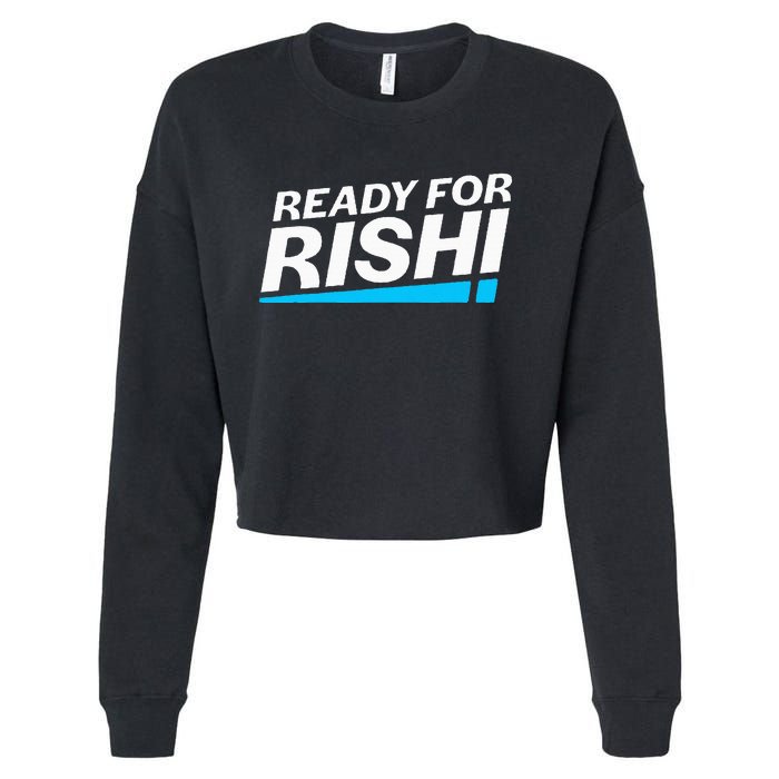 Ready For Rishi Sunak Prime Minister Uk Conservative Party Cropped Pullover Crew