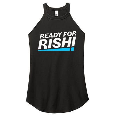 Ready For Rishi Sunak Prime Minister Uk Conservative Party Women's Perfect Tri Rocker Tank