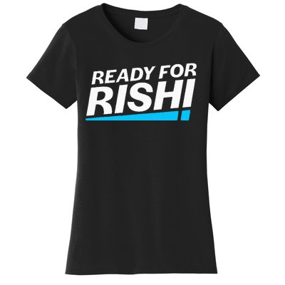 Ready For Rishi Sunak Prime Minister Uk Conservative Party Women's T-Shirt