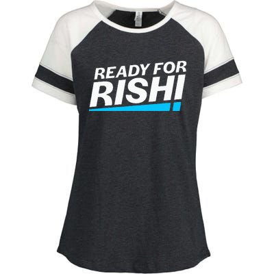 Ready For Rishi Sunak Prime Minister Uk Conservative Party Enza Ladies Jersey Colorblock Tee