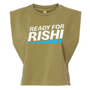 Ready For Rishi Sunak Prime Minister Uk Conservative Party Garment-Dyed Women's Muscle Tee