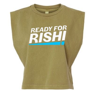 Ready For Rishi Sunak Prime Minister Uk Conservative Party Garment-Dyed Women's Muscle Tee