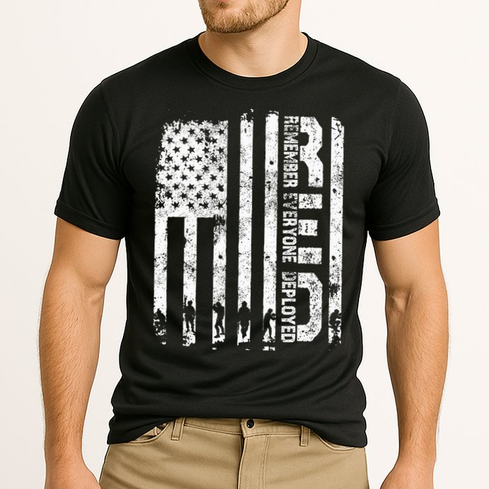 Red Friday Remember Everyone Deployed Military Wear RED Performance Shirt