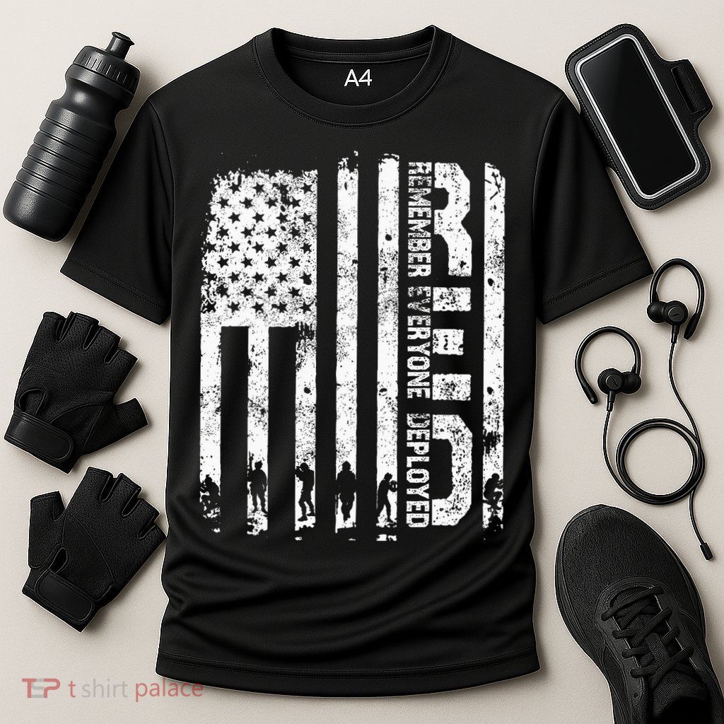 Red Friday Remember Everyone Deployed Military Wear RED Performance Shirt