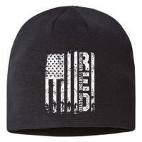 Red Friday Remember Everyone Deployed Military Wear RED Sustainable Beanie