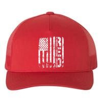 Red Friday Remember Everyone Deployed Military Wear RED Yupoong Adult 5-Panel Trucker Hat