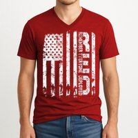 Red Friday Remember Everyone Deployed Military Wear RED V-Neck T-Shirt