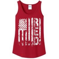 Red Friday Remember Everyone Deployed Military Wear RED Ladies Essential Tank