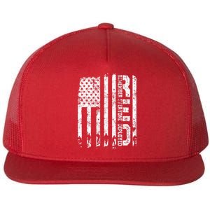 Red Friday Remember Everyone Deployed Military Wear RED Flat Bill Trucker Hat