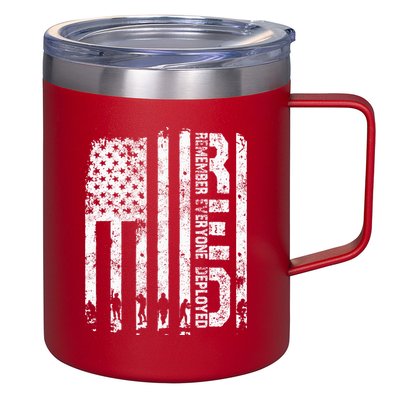 Red Friday Remember Everyone Deployed Military Wear RED 12oz Stainless Steel Coffee Mug