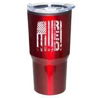 Red Friday Remember Everyone Deployed Military Wear RED Tumbler