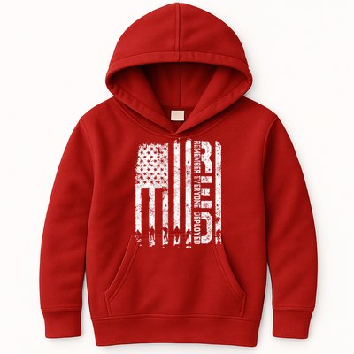 Red Friday Remember Everyone Deployed Military Wear RED Kids Hoodie