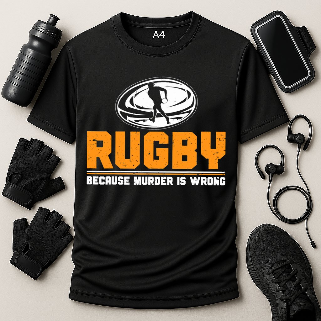 Rugbys Funny Rugby Sports Rugby Player Rugger League Cooling Performance Crew T-Shirt