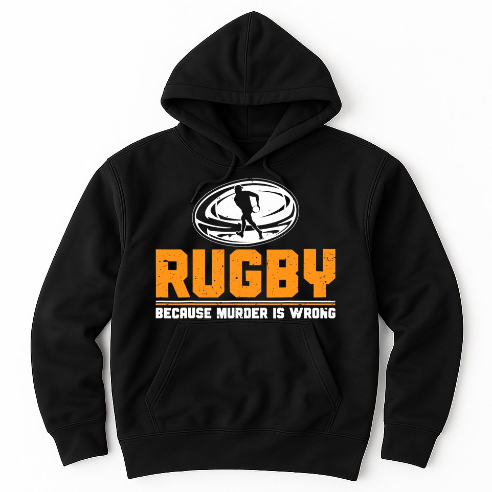 Rugbys Funny Rugby Sports Rugby Player Rugger League Hoodie