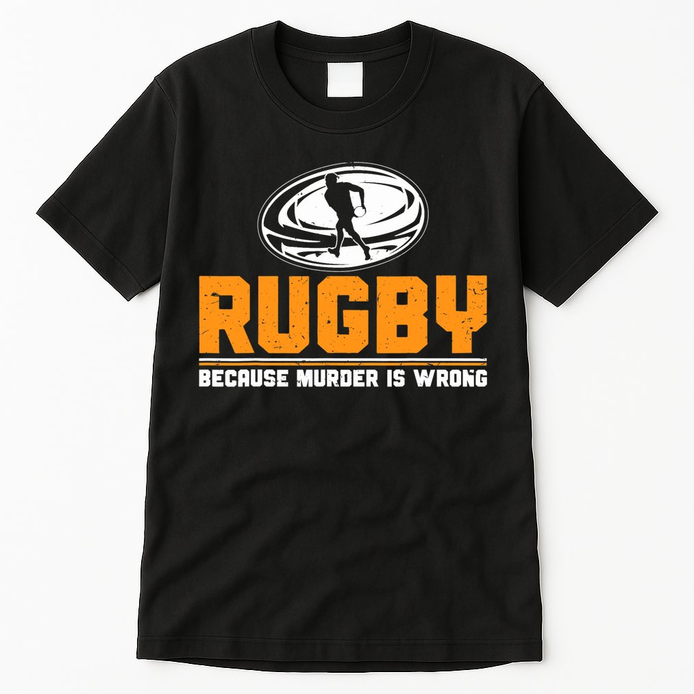 Rugbys Funny Rugby Sports Rugby Player Rugger League Tall T-Shirt