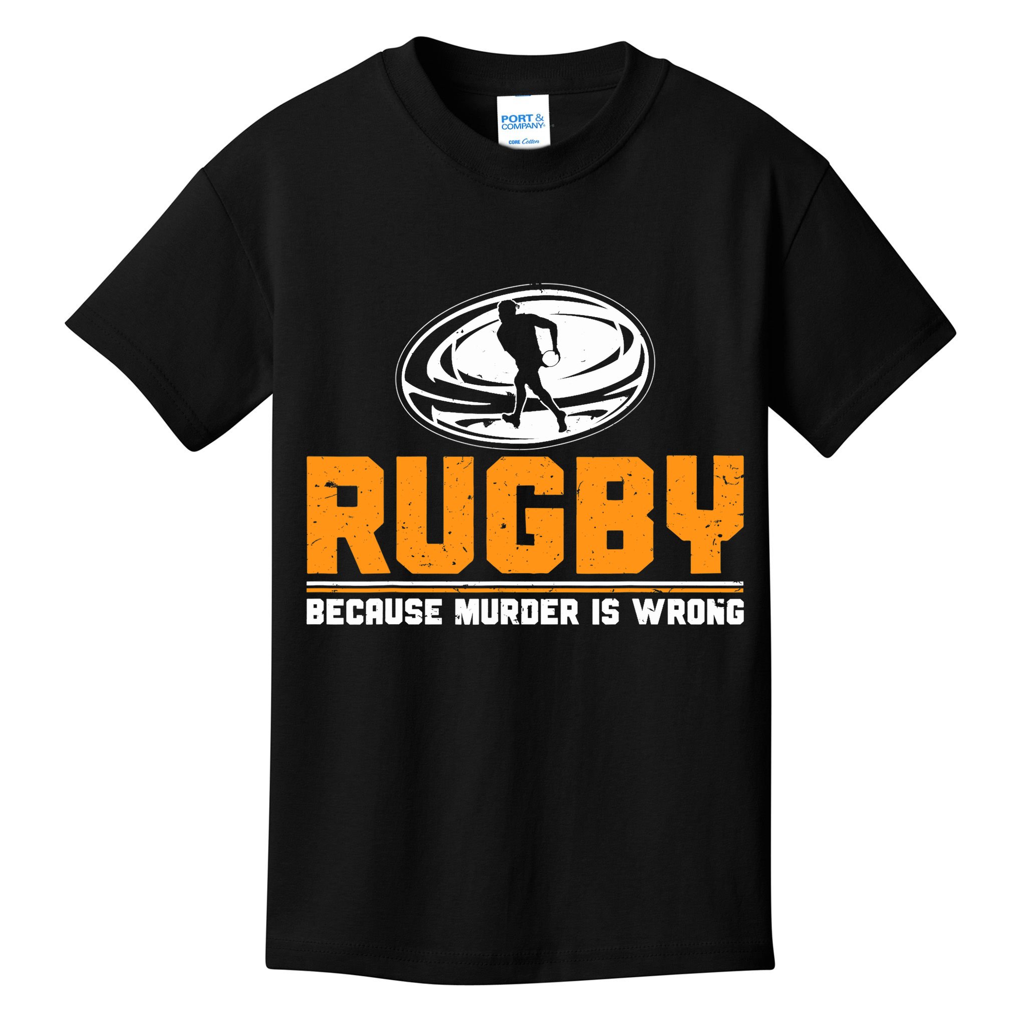 Rugbys Funny Rugby Sports Rugby Player Rugger League Kids T-Shirt