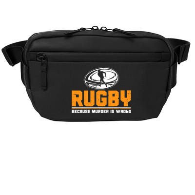 Rugbys Funny Rugby Sports Rugby Player Rugger League Crossbody Pack