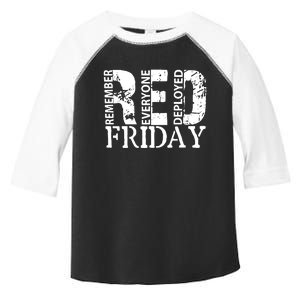 Red Friday Remember Everyone Deployed Toddler Fine Jersey T-Shirt