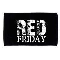 Red Friday Remember Everyone Deployed Microfiber Hand Towel
