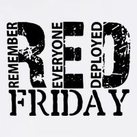 Red Friday Remember Everyone Deployed Garment-Dyed Sweatshirt